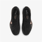 Nike Zoom Vapor Pro HC Womens Tennis Shoes (Black/MTLC Red Bronze/White)