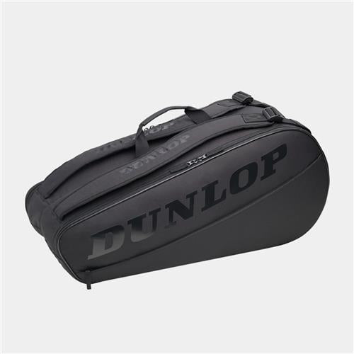Dunlop CX Club 6 Racquet Tennis Bag (Black/Black)