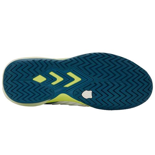 K-Swiss Ultrashot 3 Mens Tennis Shoes (White/Celestial/Primrose)