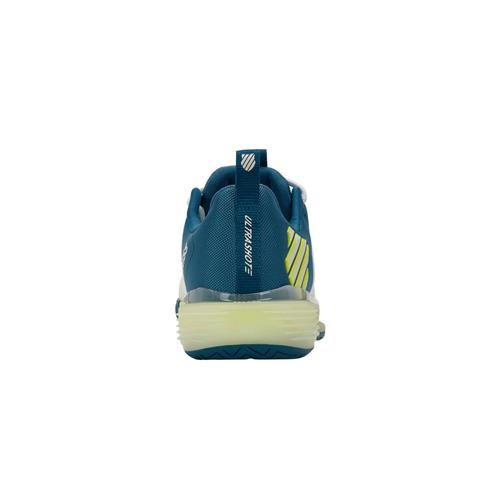 K-Swiss Ultrashot 3 Mens Tennis Shoes (White/Celestial/Primrose)