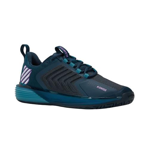 K-Swiss Ultrashot 3 Mens Tennis Shoes (Reflecting/Blue/Amethyst)