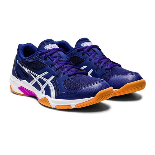 Asics Gel-Rocket 10 Womens Indoor Shoes (Dive Blue/Soft Sky)