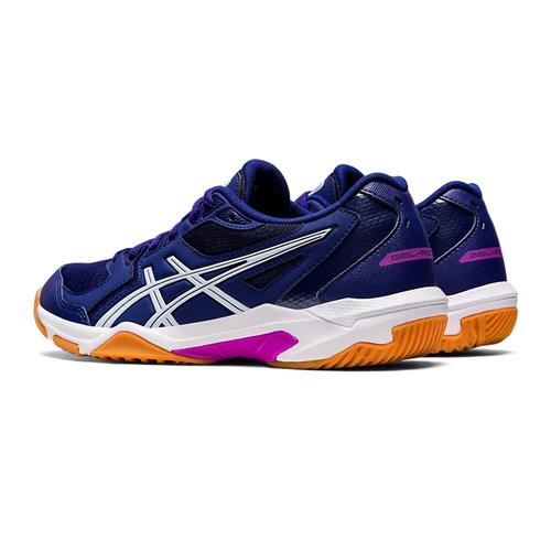 Asics Gel-Rocket 10 Womens Indoor Shoes (Dive Blue/Soft Sky)