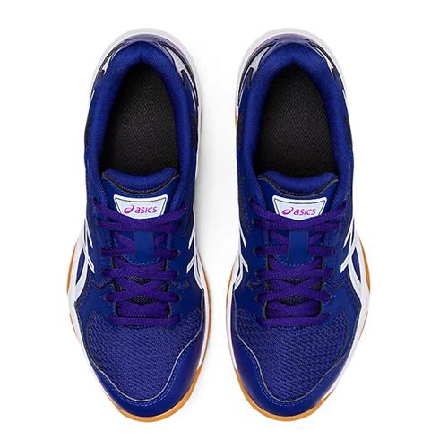 Asics Gel-Rocket 10 Womens Indoor Shoes (Dive Blue/Soft Sky)