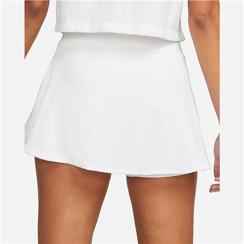 Nike Court Dri-Fit Victory Womens Flouncy Tennis Skirt (White)