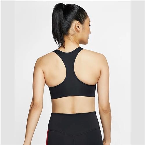 Nike DriFit Swoosh 1PP Bra (Black)