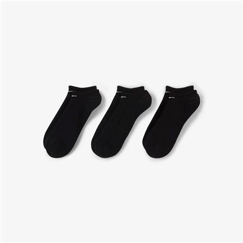 Nike Everyday Cushioned Training No-Show Socks (Black)