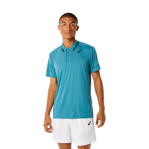 Asics Mens Court Polo Shirt (Misty Pine)