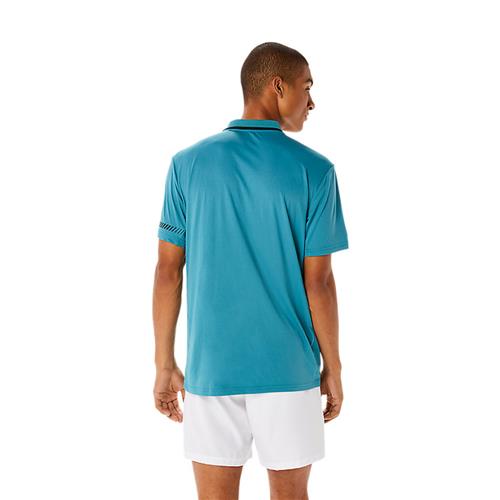 Asics Mens Court Polo Shirt (Misty Pine)