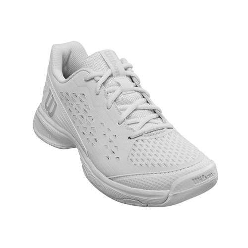 Wilson Rush Pro Junior Tennis Shoes (White)