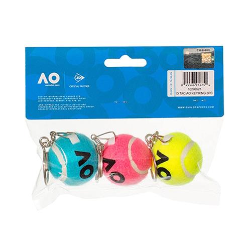 Dunlop AO Keyring 3 Piece
