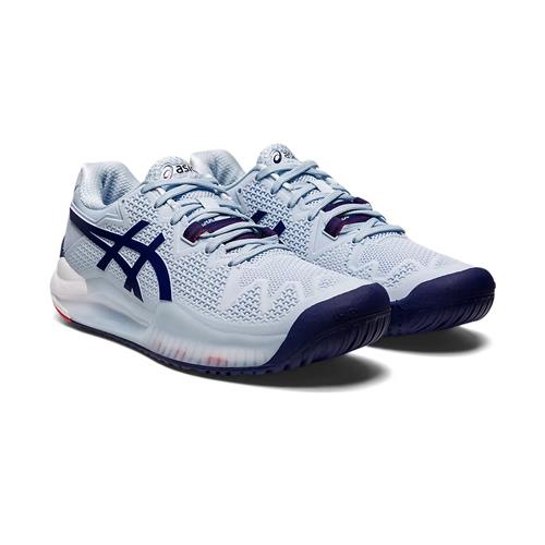 Asics Gel-Resolution 8 Womens Shoes (Soft Sky/Dive Blue)