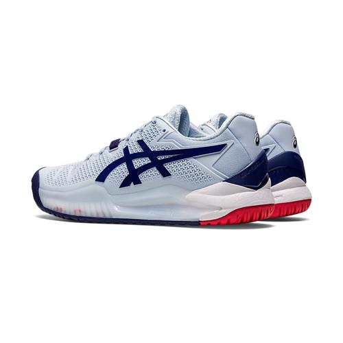 Asics Gel-Resolution 8 Womens Shoes (Soft Sky/Dive Blue)