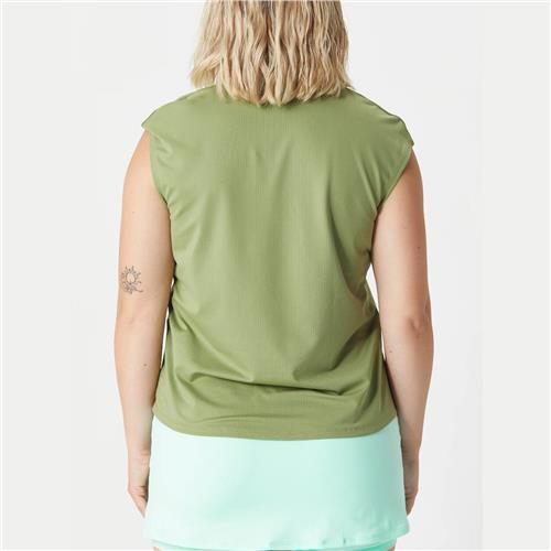 Nike Court Dri-Fit Victory Womens Tennis Polo Shirt (Alligator/Black)