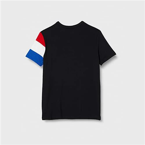 Le Coq Sportif Tennis Tee SS No2 Enfant (Black) size 8A
