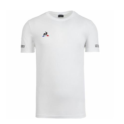 Le Coq Sportif Tennis Tee SS No3 Enfant (New Optical White)