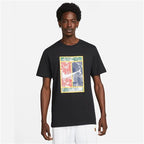 Nike Men's Heritage Court T-Shirt (Black)