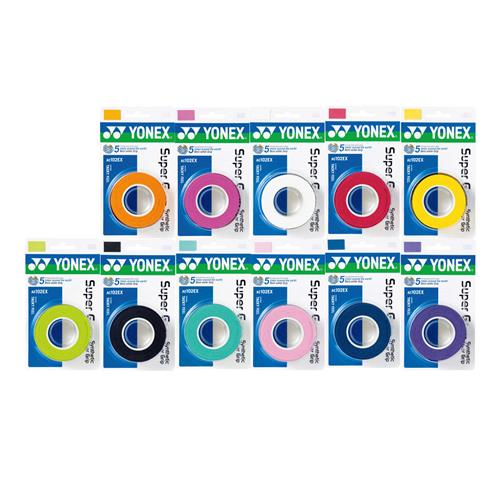 Yonex Super Grap Overgrip 3 Pack (Mixed)