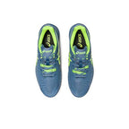 Asics Gel-Resolution 9 Men's Tennis Shoes (Steel Blue/Hazard Green)