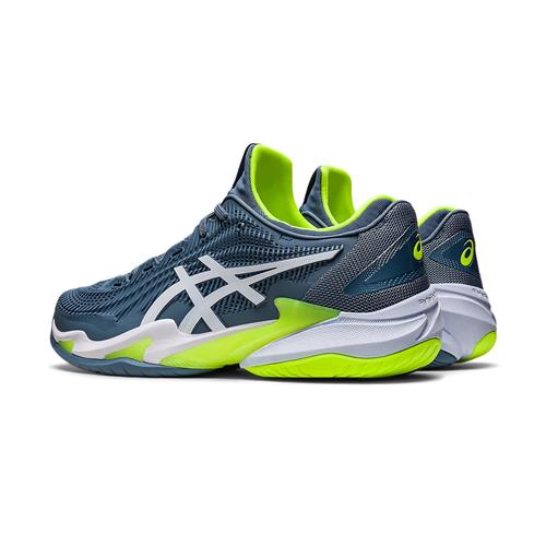 Asics Court FF 3 Men's Tennis Shoes (Steel Blue/White)