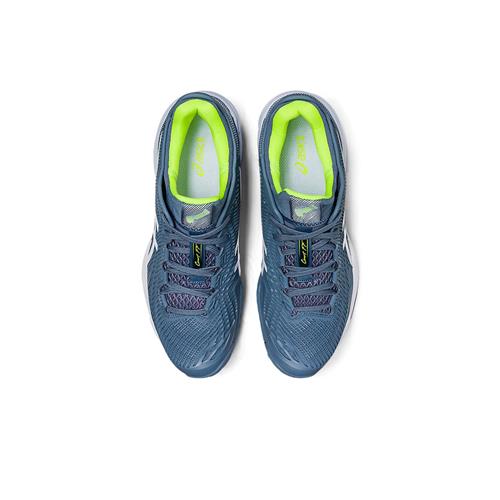 Asics Court FF 3 Men's Tennis Shoes (Steel Blue/White)