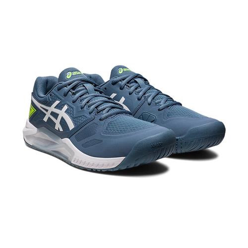 Asics Gel-Challenger 13 Men's Tennis Shoes (Steel Blue/White)