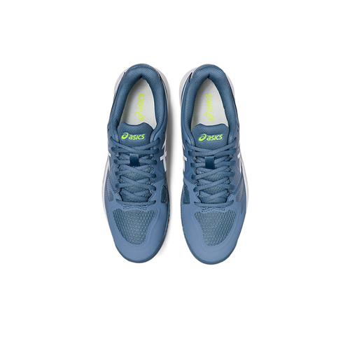 Asics Gel-Challenger 13 Men's Tennis Shoes (Steel Blue/White)