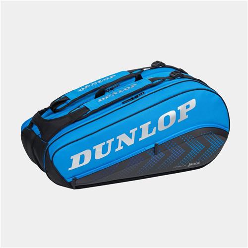 Dunlop FX Performance 8 Racquet Thermo Bag 2023 (Black/Blue)