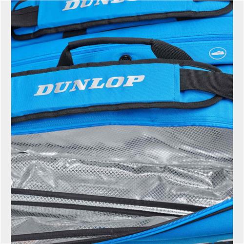 Dunlop FX Performance 8 Racquet Thermo Bag 2023 (Black/Blue)