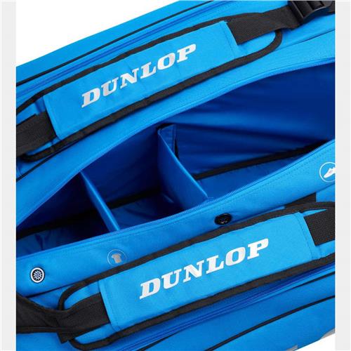 Dunlop FX Performance 8 Racquet Thermo Bag 2023 (Black/Blue)