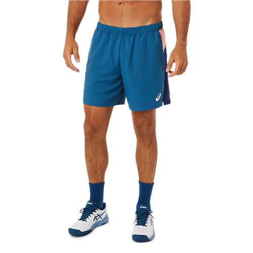 Asics Men Court Colour Block Short (Light Indigo)
