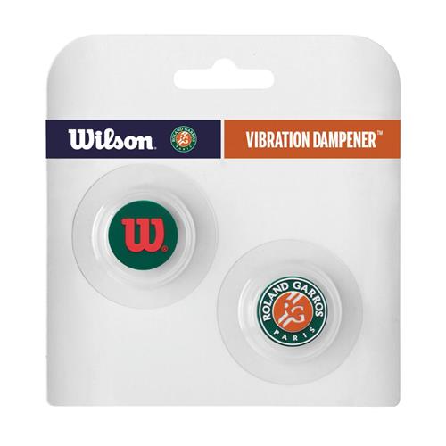 Wilson Roland Garros Vibration Dampener (2-Pack) (Green-Orange)