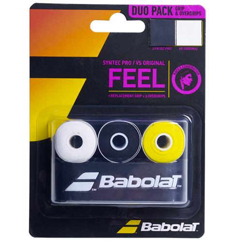 Babolat Duo Pack Syntec Pro + VS Original x 3