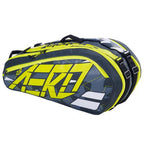Babolat Pure Aero 6 Pack Racquet Bag 2023 (Grey/Yellow/White)