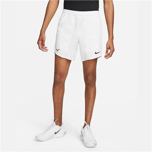 Nike Court DriFit Advantage RAFA 7" Short (White/Black)