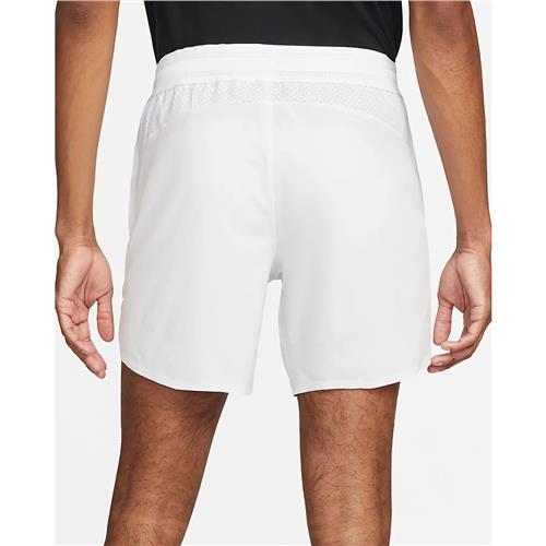 Nike Court DriFit Advantage RAFA 7" Short (White/Black)