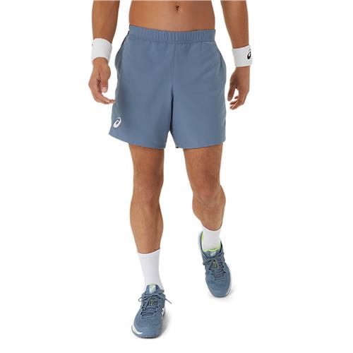 Asics Men's Match 7 Inch Short (Steel Blue)