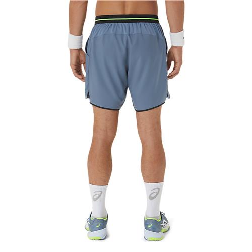 Asics Men's Match 7 Inch Short (Steel Blue)