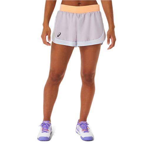 Asics Women's Match Short (Dusk Violet/Orange Pop)