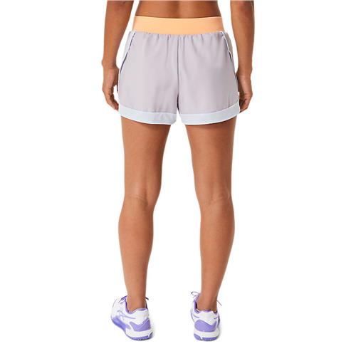 Asics Women's Match Short (Dusk Violet/Orange Pop)