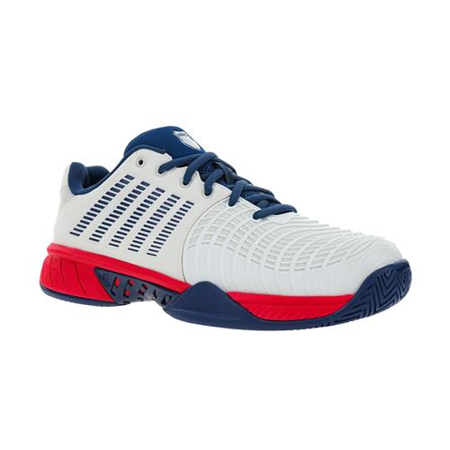 K-Swiss Hypercourt Express Light 3 Men's Tennis Shoes (Bit of Blue/Blue Opal/Lollipop)