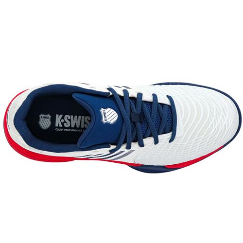 K-Swiss Hypercourt Express Light 3 Men's Tennis Shoes (Bit of Blue/Blue Opal/Lollipop)