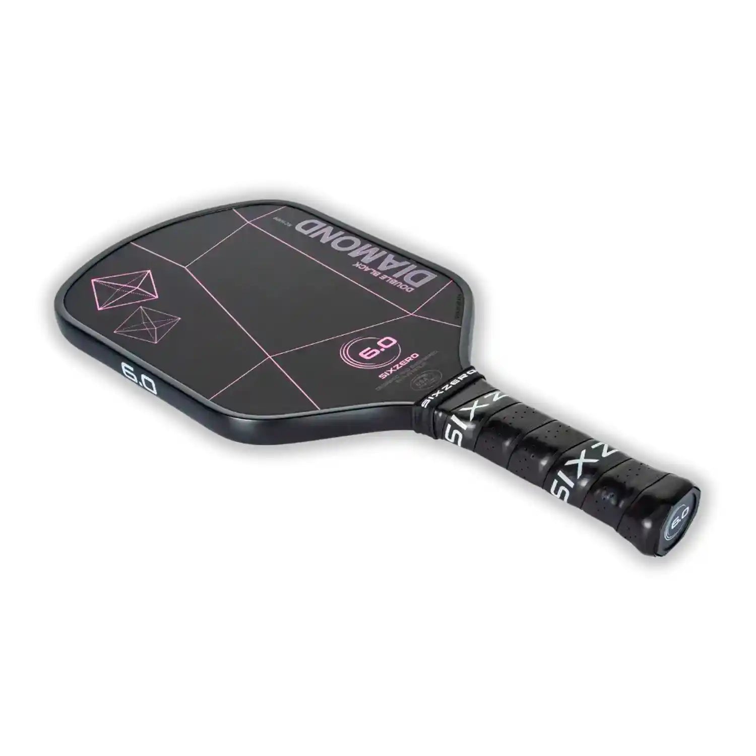 Six Zero Double Black Diamond Control 16mm Cherry Blossom Pink (black edgeguard)