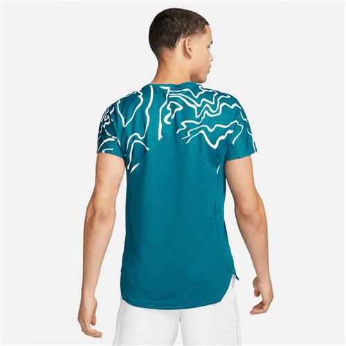 Nike Court Dri-Fit Slam Men's Top (Green Abyss/White)