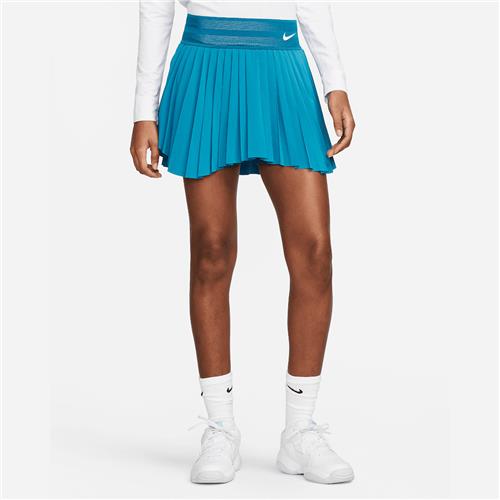 Nike Court Dr-Fit Slam Women's Tennis Skirt (Green Abyss/White)