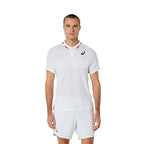 Asics Men's Match Polo (Brilliant White)