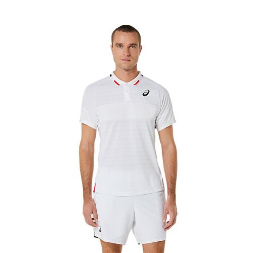 Asics Men's Match Polo (Brilliant White)