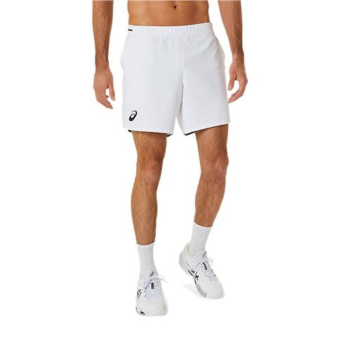 Asics Men's Match 7 inch Short (Brilliant White)