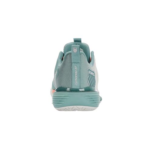 K-Swiss Ultrashot 3 Women's Tennis Shoes (Blanc/Nile/Desert Flower)