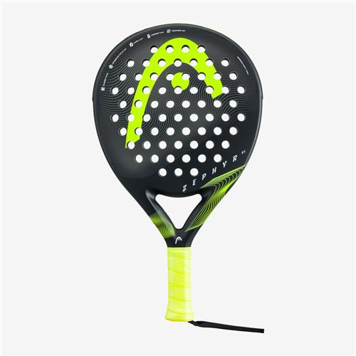 Head Zephyr UL 2023 Padel Racquet Black/Yellow)